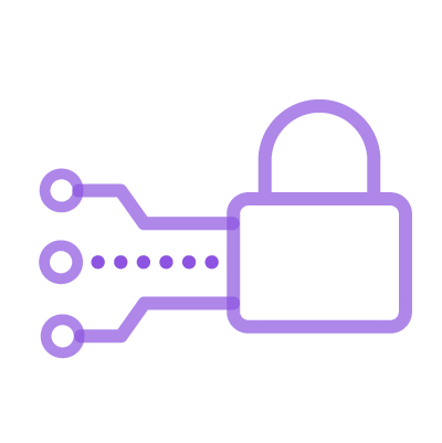 Data lock icon
