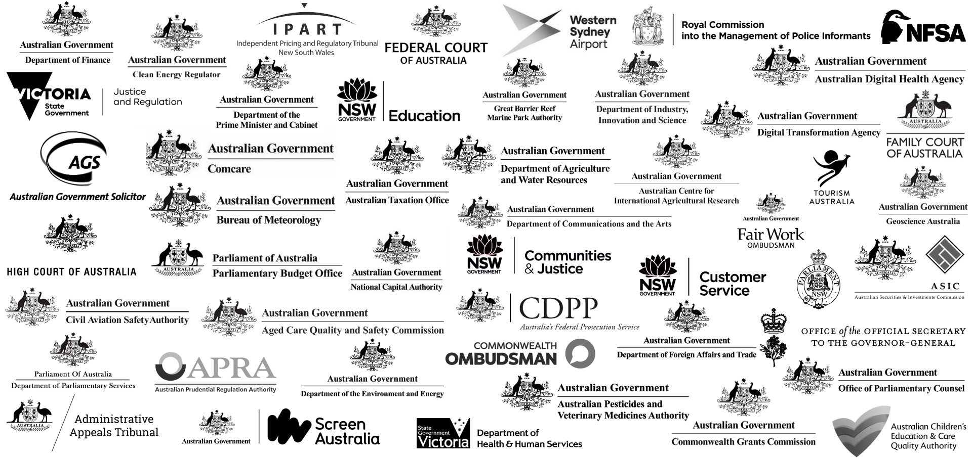 Government partner logos