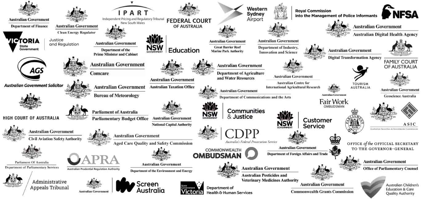 Government partner logos