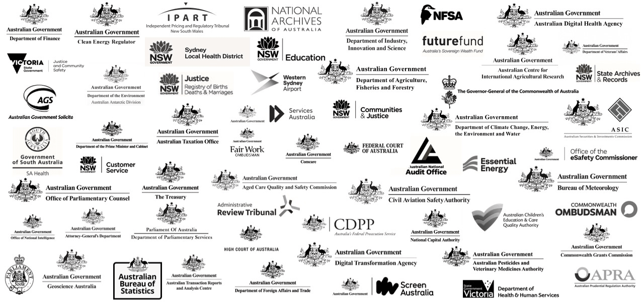 Government partner logos
